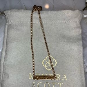 Kendra Scott bracelet (rose gold drusy)